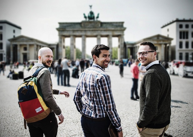 Von links Micael Wiedell CTO, Dinesh Mayar CEO, Fredrik Norberg CMO Quelle: publicperformance Kommunikationsberatung & PR